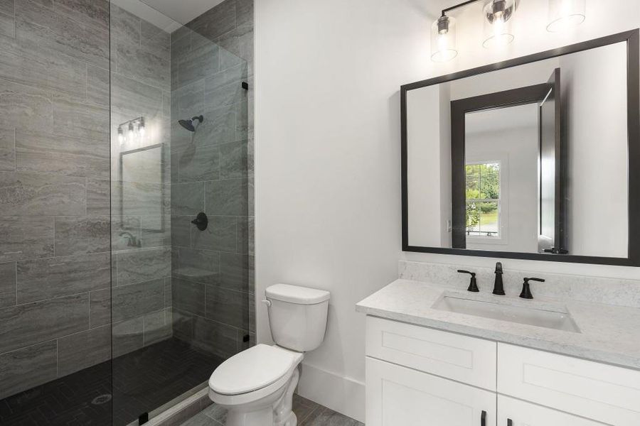Furnished interior view inside a new home in , Buford (Image 33).