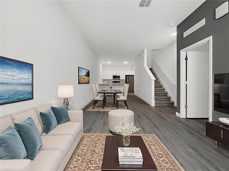 Furnished interior view inside a new home in , Davenport (Image 7).