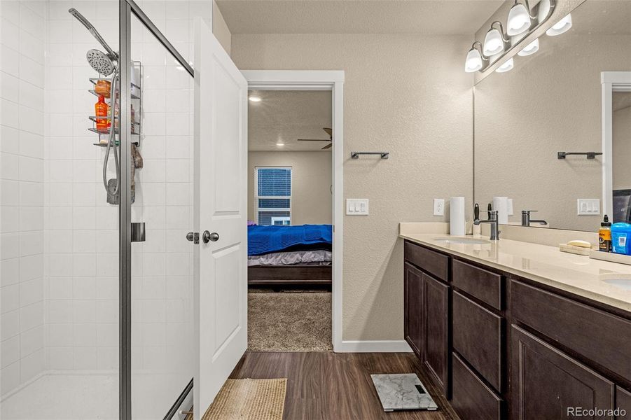 Furnished interior view inside a new home in , Colorado Springs (Image 6).
