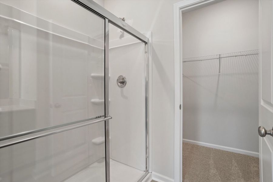 Close-up of interior finishes inside a home in West Main Townhomes, Sanford (Image 14).