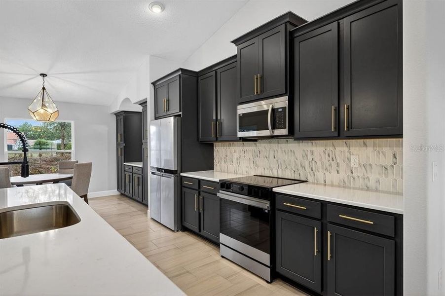 Furnished interior view inside a new home in , Palm Coast (Image 16).