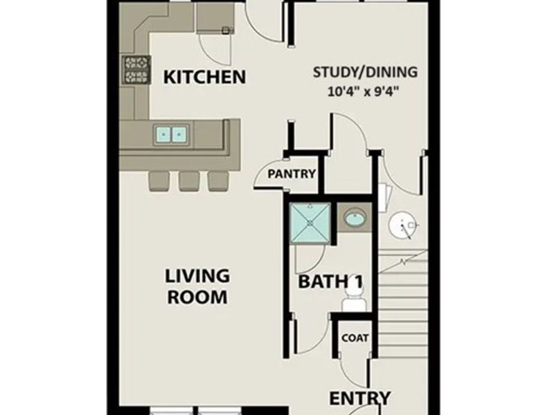 2D floor plan layout of this home in The Towns at Red River, Gallatin, TN (Image 5). 2D floor plan layout of this home in The Towns at Red River, Gallatin, TN (Image 5).
