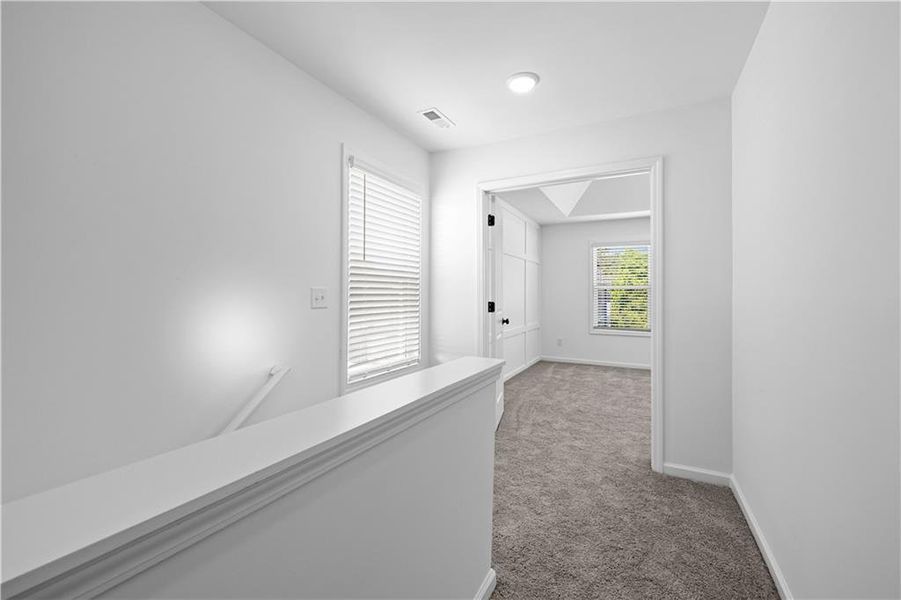 Spacious, unfurnished interior of a new home in Nickel Creek at Newnan Crossing, Newnan (Image 32). Spacious, unfurnished interior of a new home in Nickel Creek at Newnan Crossing, Newnan (Image 32).