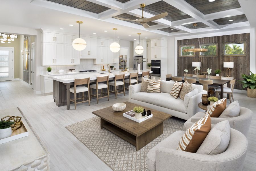 Representative furnished interior of a home built from the Hibiscus by Minto Communities in Westlake, Loxahatchee (Image 8). Representative furnished interior of a home built from the Hibiscus by Minto Communities in Westlake, Loxahatchee (Image 8).