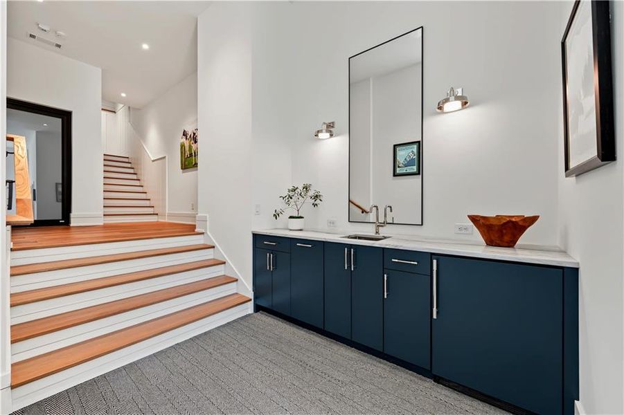 Furnished interior view inside a new home in , Atlanta (Image 81).