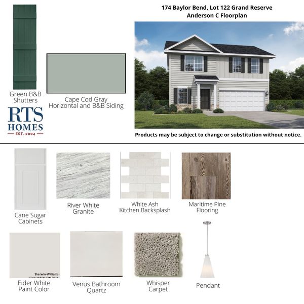 2D floor plan layout of this home in Grand Reserve, Hinesville, GA (Image 5). 2D floor plan layout of this home in Grand Reserve, Hinesville, GA (Image 5).