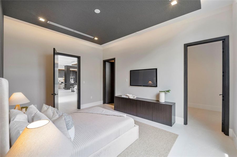 Furnished interior view inside a new home in , Boca Raton (Image 11).