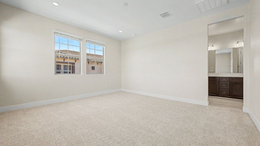 Furnished interior view inside a new home in Surprise City Center, Surprise (Image 32). Furnished interior view inside a new home in Surprise City Center, Surprise (Image 32).