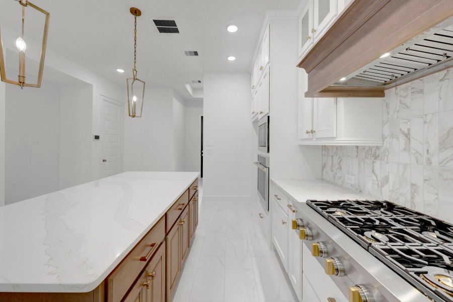 Furnished interior view inside a new home in The Highlands - Grove Collection, Porter (Image 18).