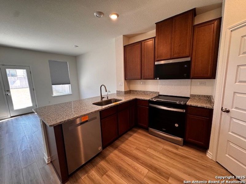 Furnished interior view inside a new home in , New Braunfels (Image 3). Furnished interior view inside a new home in , New Braunfels (Image 3).