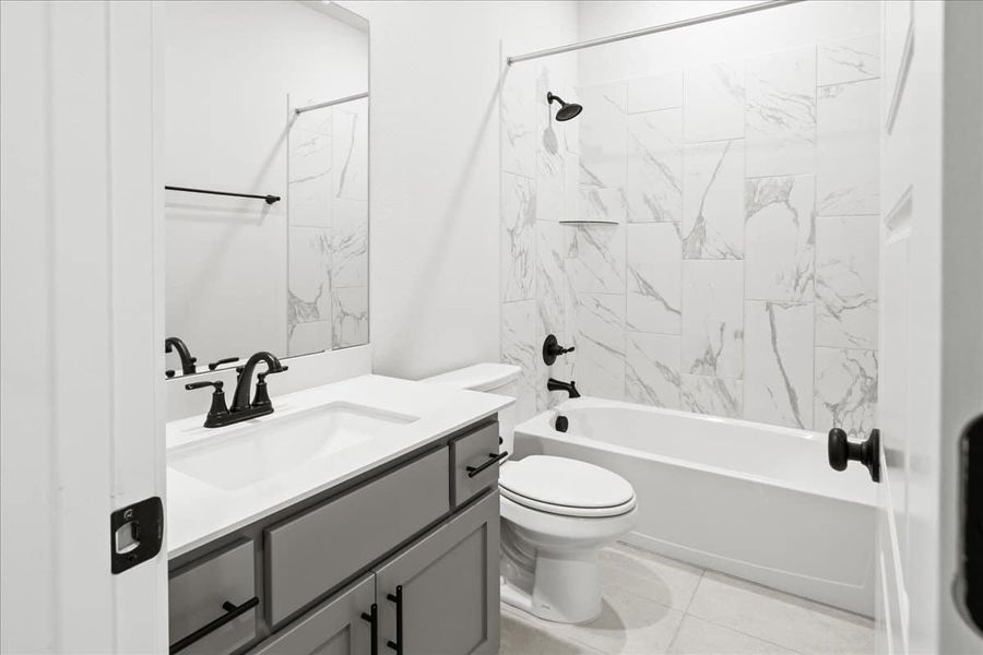 Furnished interior view inside a new home in Trace, San Marcos (Image 11). Furnished interior view inside a new home in Trace, San Marcos (Image 11).