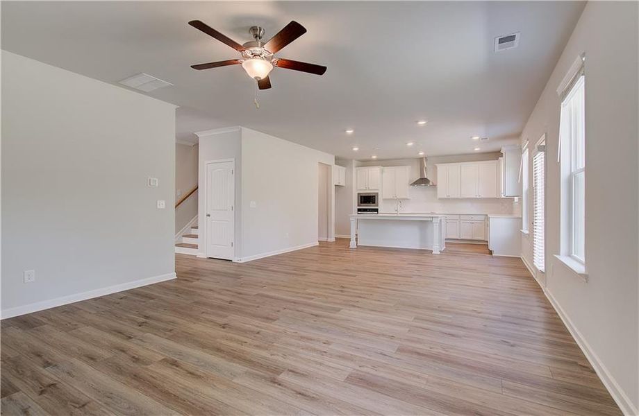 Spacious, unfurnished interior of a new home in Bowers Farm, McDonough (Image 14). Spacious, unfurnished interior of a new home in Bowers Farm, McDonough (Image 14).