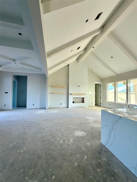 In-progress construction of a new home in , Angleton, TX (Image 15).