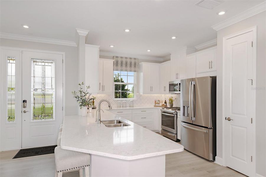 Furnished interior view inside a new home in Skye Ranch Community Group Page, Sarasota (Image 14).