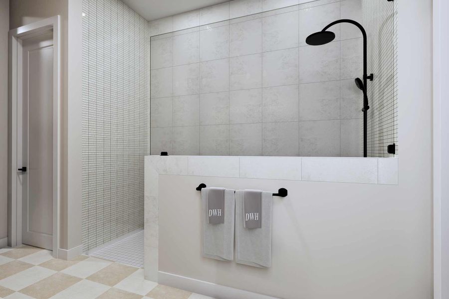 The Cassia - Optional Super Shower