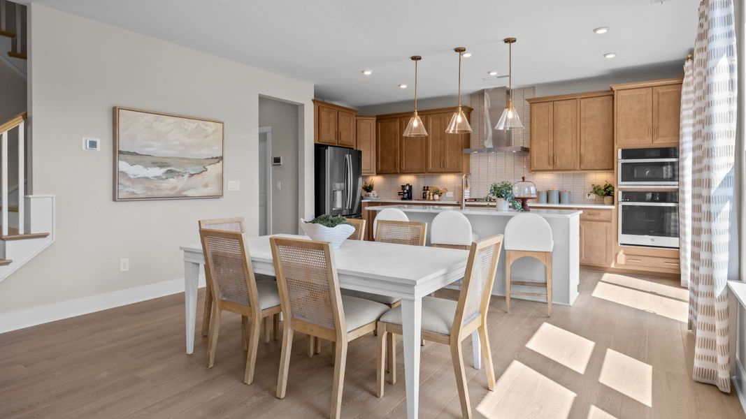 The Jordan Plan by DRB Homes in Farms at Bellingham, Mooresville, NC - Kitchen The Jordan Plan by DRB Homes in Farms at Bellingham, Mooresville, NC - Kitchen
