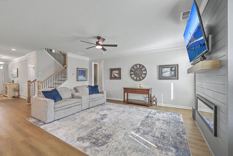 Furnished interior view inside a new home in Parker's Preserve, Ridgeville (Image 20).