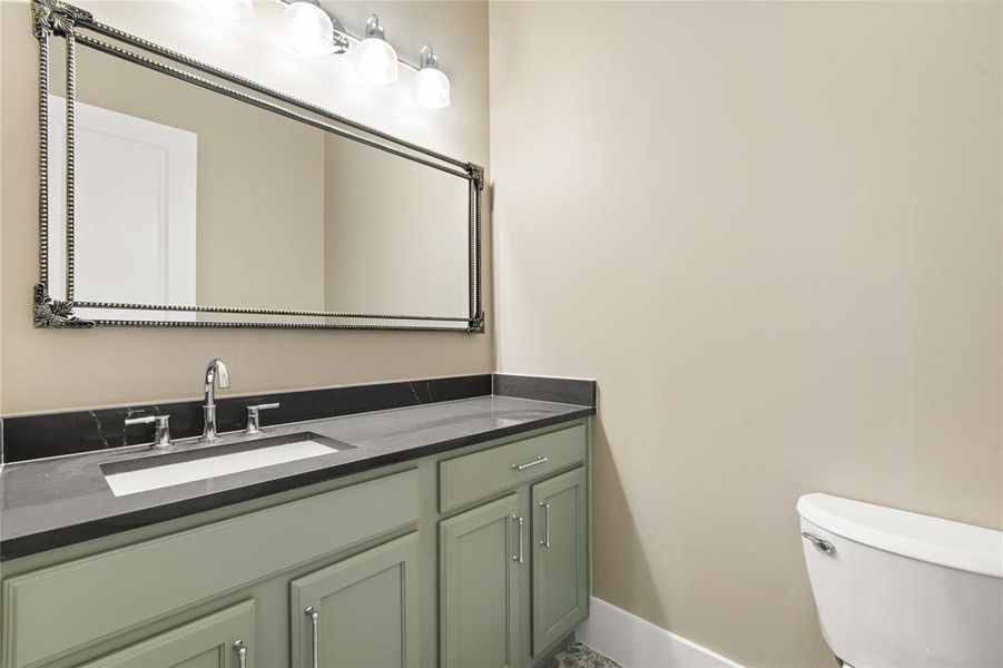 Furnished interior view inside a new home in , Dallas (Image 10).