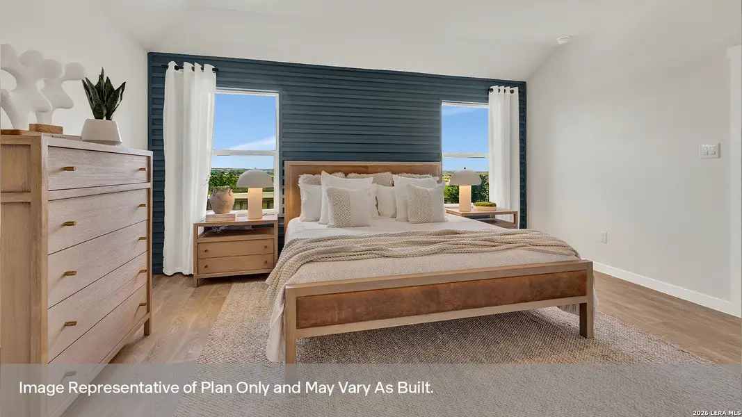 Furnished interior view inside a new home in Mayfair, New Braunfels (Image 22).