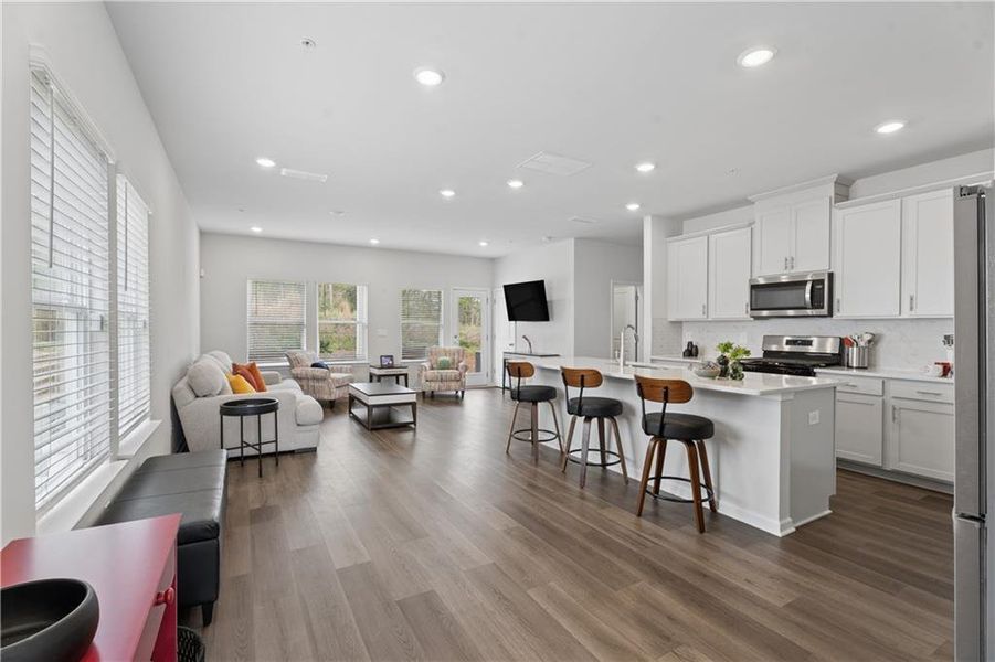 Furnished interior view inside a new home in , Smyrna (Image 11).