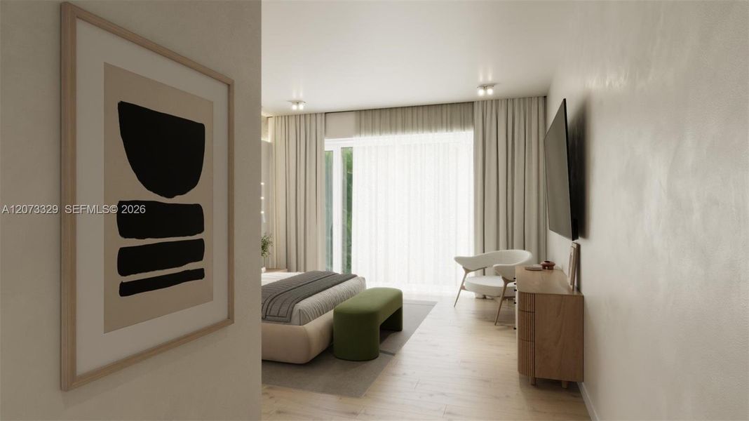 Furnished interior view inside a new home in , North Bay Village (Image 6).