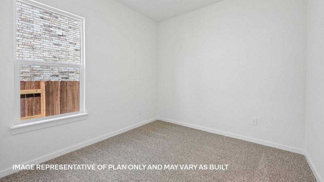 Representative unfurnished interior of a home built from the The Edinburg by D.R. Horton in The Enclave at Bar W Ranch, Leander (Image 31).