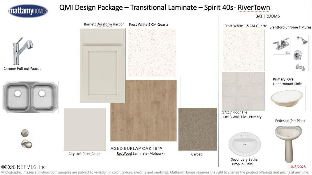Sample of building materials used in homes in RiverTown, St. Johns (Image 5).