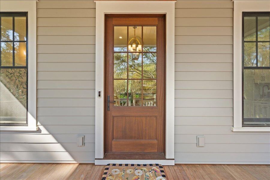 Exterior details and patio area of a home in , Kiawah Island (Image 28).