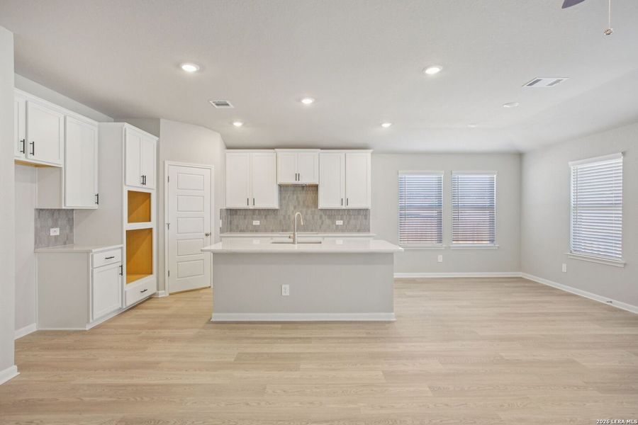 Furnished interior view inside a new home in Arcadia Ridge - Classic Series, San Antonio (Image 8).