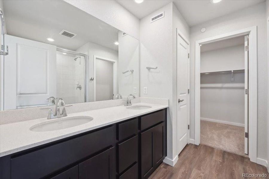 Furnished interior view inside a new home in Legato, Commerce City (Image 7). Furnished interior view inside a new home in Legato, Commerce City (Image 7).