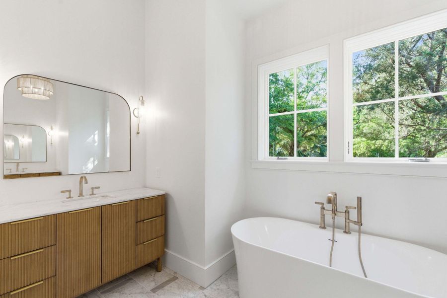 Furnished interior view inside a new home in , Sullivan's Island (Image 4).