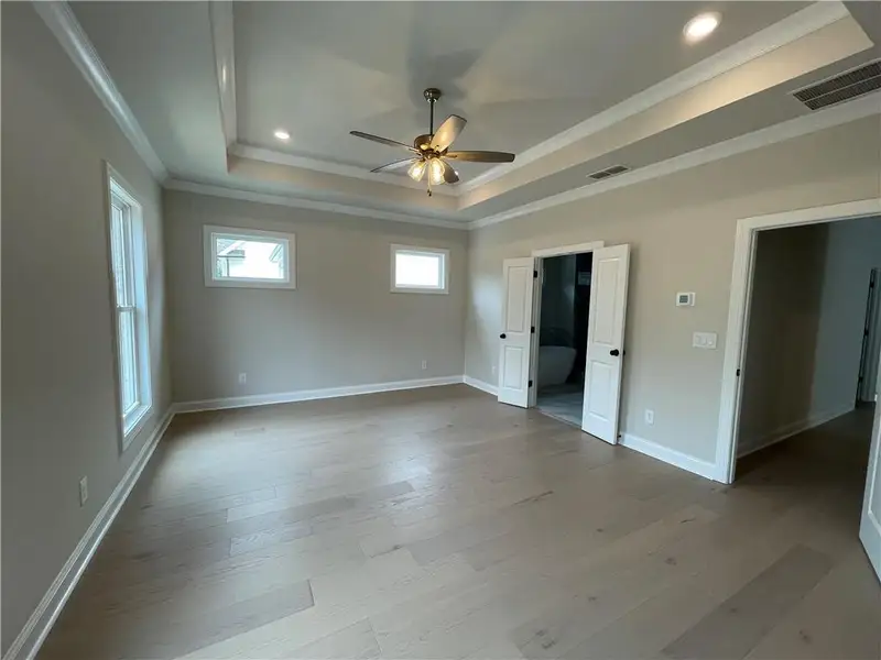 Spacious, unfurnished interior of a new home in Waterside Single Family, Peachtree Corners (Image 22). Spacious, unfurnished interior of a new home in Waterside Single Family, Peachtree Corners (Image 22).