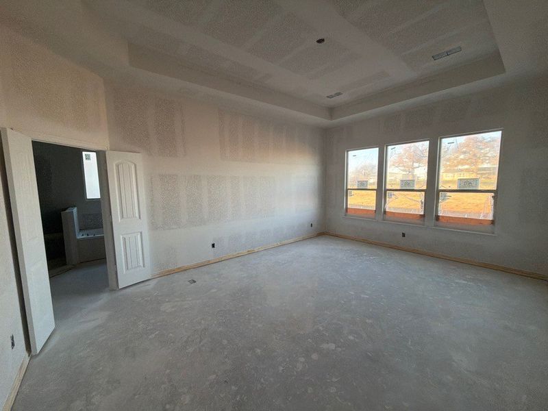 In-progress construction of a new home in Covenant Springs, Springtown, TX (Image 9).