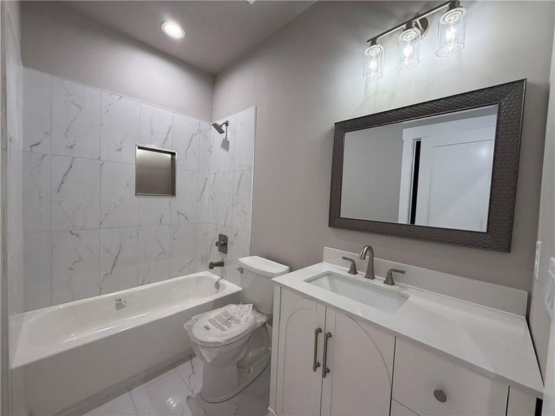 Furnished interior view inside a new home in , Marietta (Image 19).