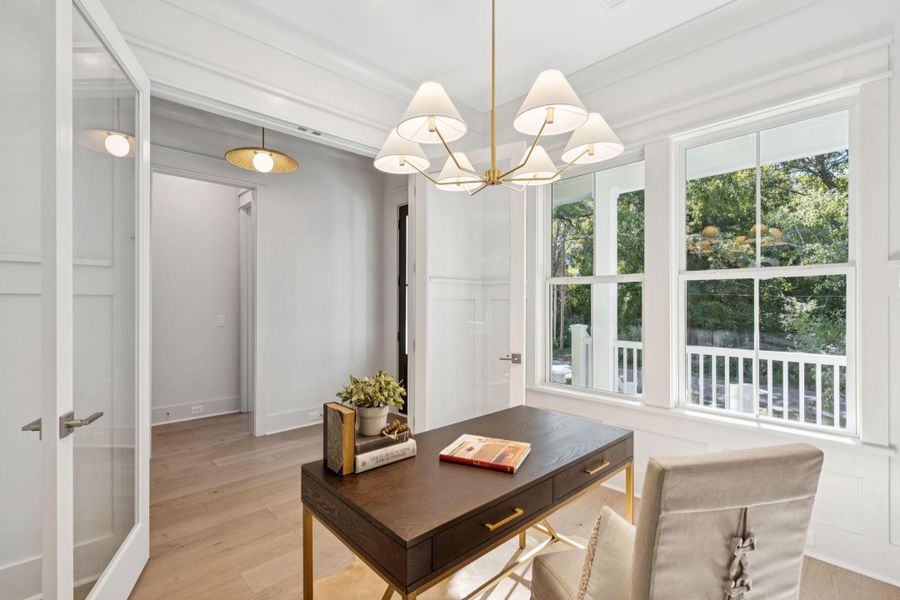 Furnished interior view inside a new home in , Johns Island (Image 13).