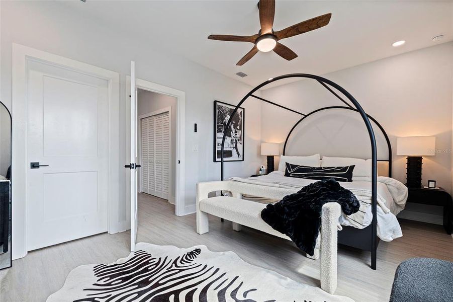 Furnished interior view inside a new home in , Tampa (Image 27).