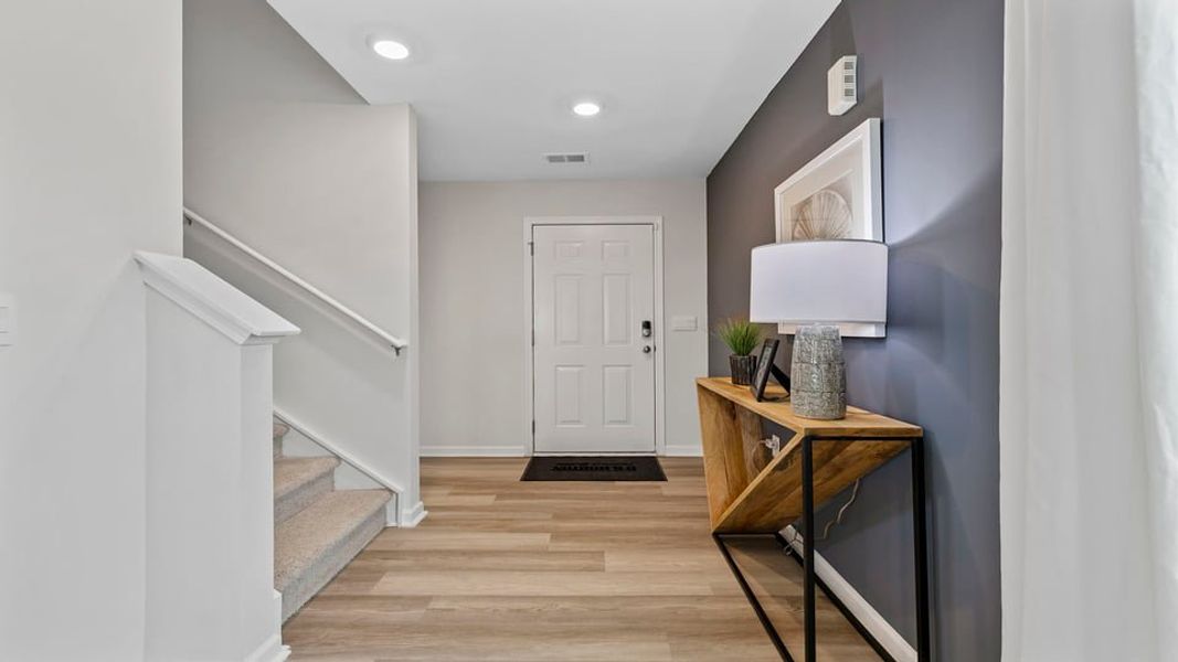 Furnished interior view inside a new home in Cloverdale Hills, Piedmont (Image 6).