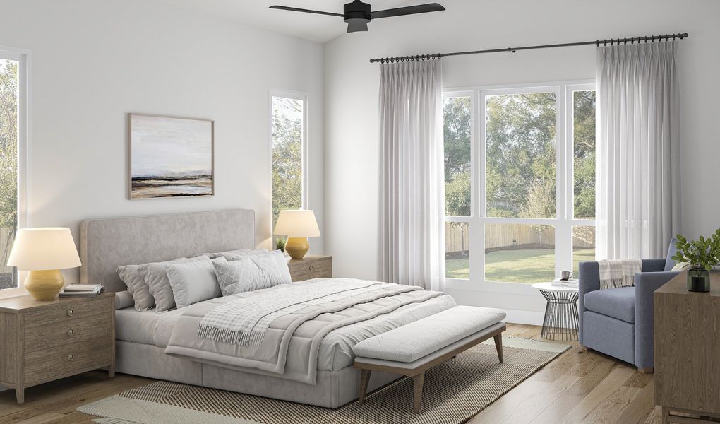 Furnished interior view inside a new home in , Houston (Image 5). Furnished interior view inside a new home in , Houston (Image 5).