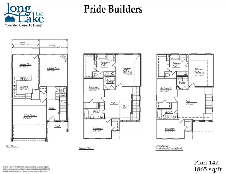 Plan 142 features 3 bedrooms, 2 full baths, 1 half bath and over 1,800 square feet of living space. Plan 142 features 3 bedrooms, 2 full baths, 1 half bath and over 1,800 square feet of living space.