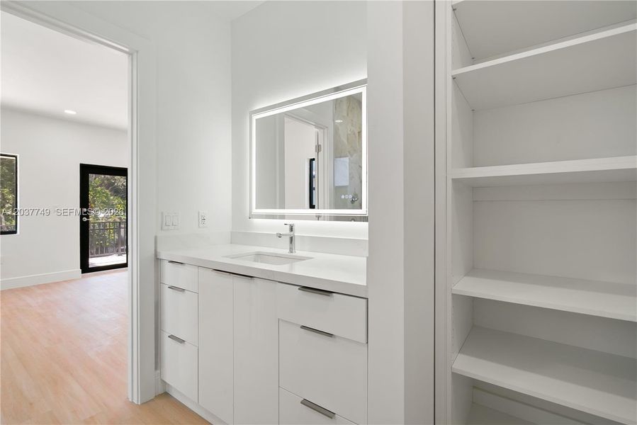 Furnished interior view inside a new home in , Key Largo (Image 9).
