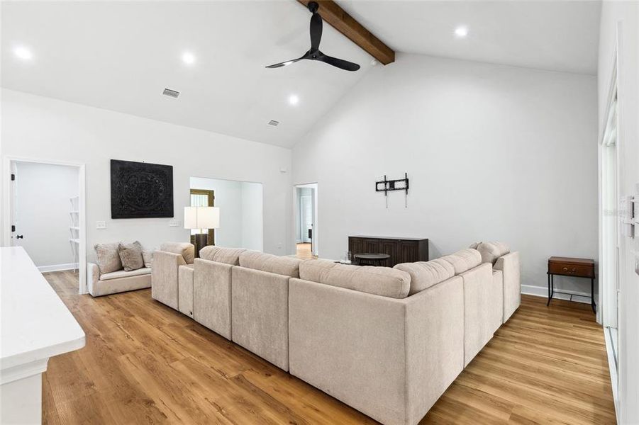 Furnished interior view inside a new home in , Alachua (Image 37).