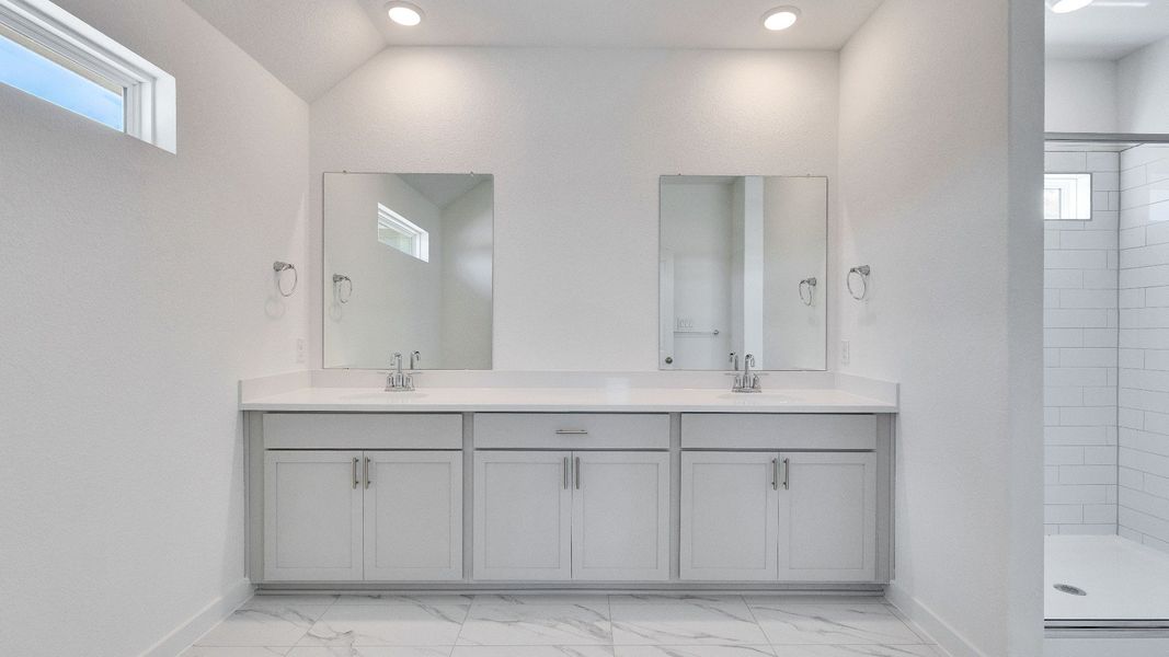 Furnished interior view inside a new home in Creeks Crossing, Elgin (Image 16).