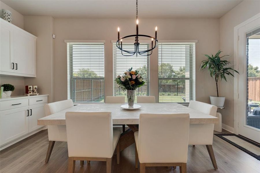 Furnished interior view inside a new home in , Arlington (Image 16).