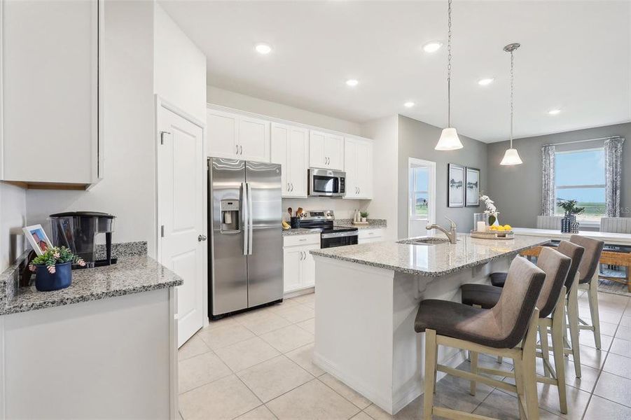 Furnished interior view inside a new home in Kentucky Square, Sanford (Image 43).