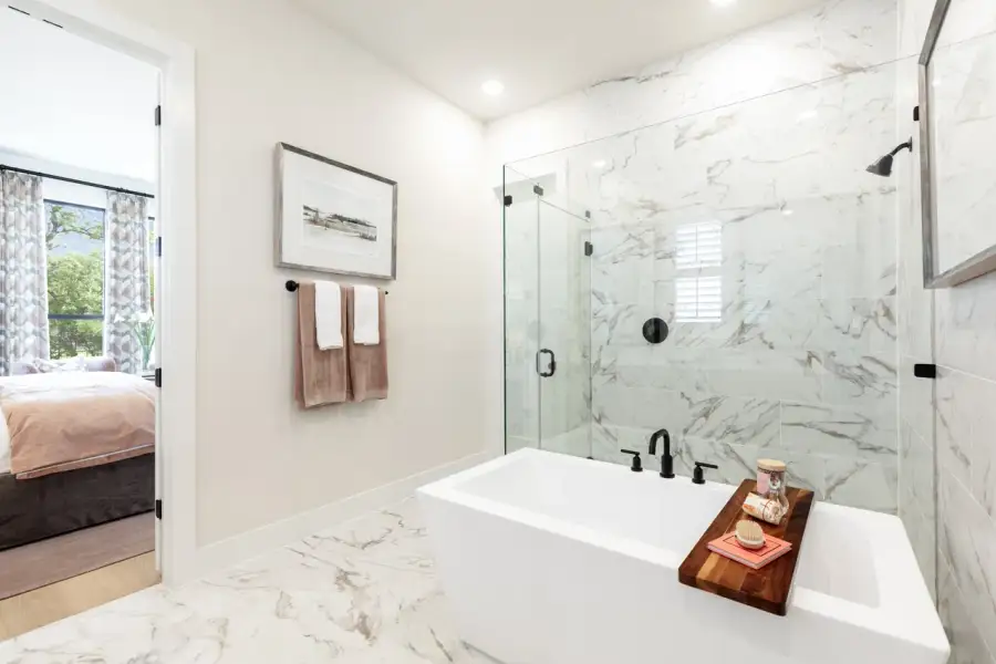 Representative Primary Bathroom - some options shown