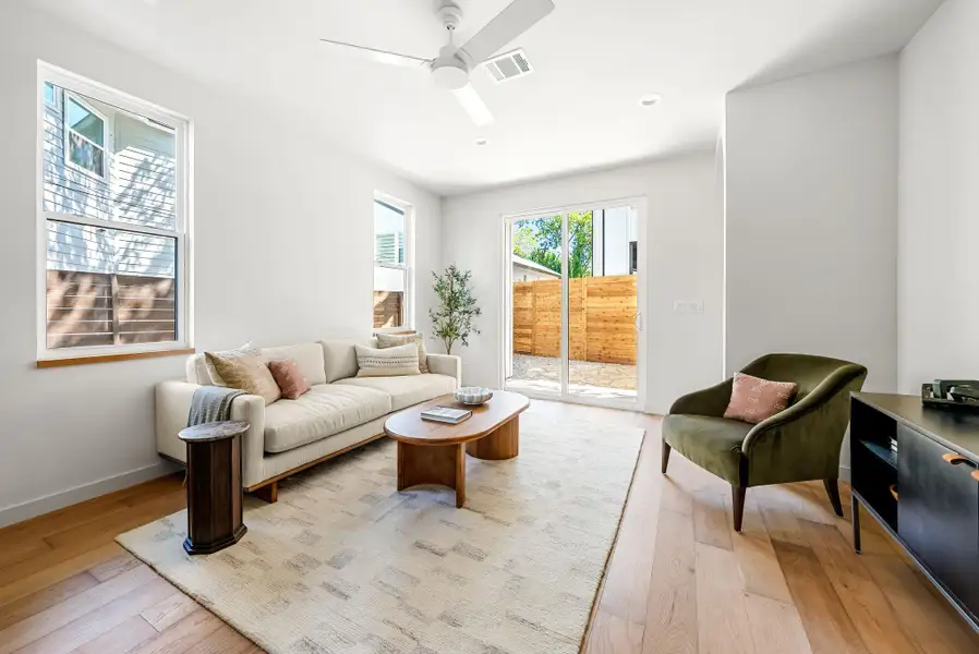 Furnished interior view inside a new home in , Austin (Image 14).