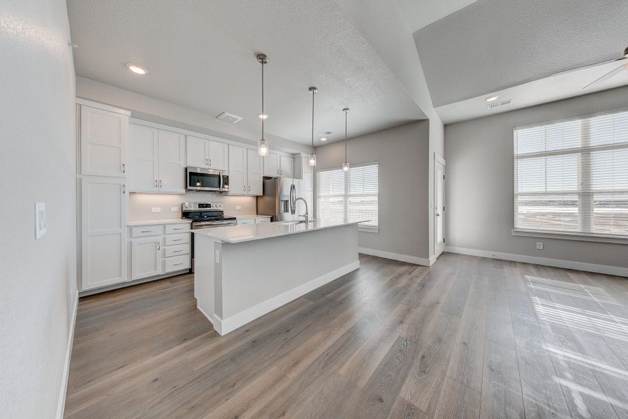 Representative furnished interior of a home built from the The Columbia by Landmark Homes in Highlands at Fox Hill, Longmont (Image 6). Representative furnished interior of a home built from the The Columbia by Landmark Homes in Highlands at Fox Hill, Longmont (Image 6).