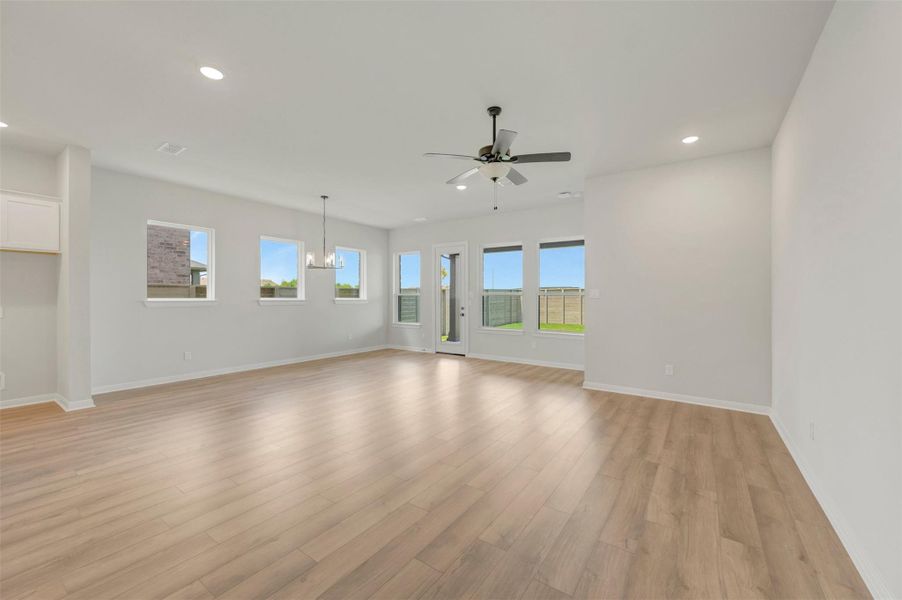 Spacious, unfurnished interior of a new home in Legacy - Retreat Collection, League City (Image 21).
