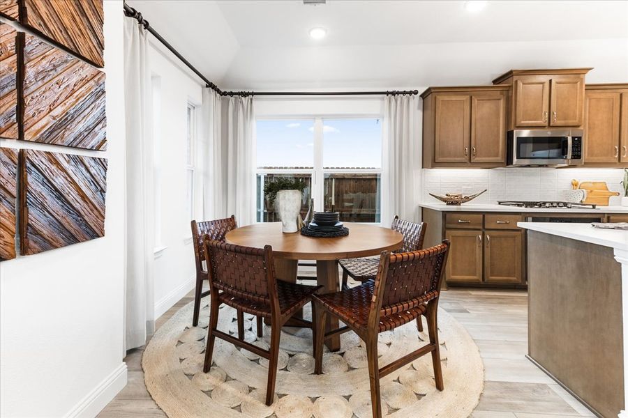 Furnished interior view inside a new home in The Reserve at Spiritas Ranch, Little Elm (Image 6).