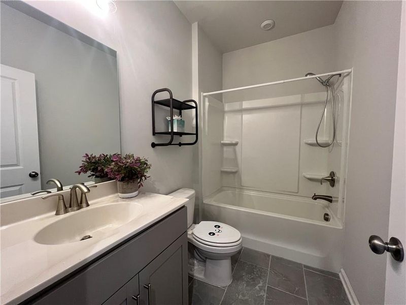 Furnished interior view inside a new home in , Buford (Image 10).